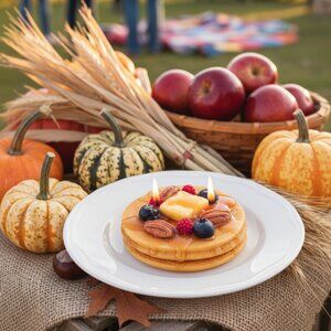 Cafe Delights Pumpkin Spice Pancake Scented Soy Wax Candle